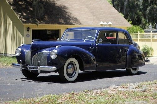 1941 lincoln continental coupe v12