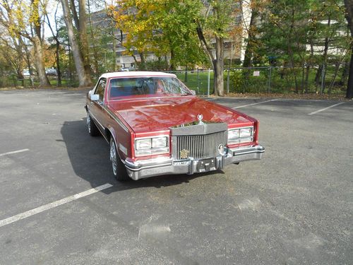 1985 cadillac eldorado biarritz convertible 24,400 orig milles