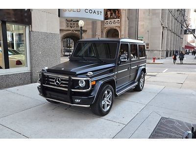 2011 mercedes benz g55 amg.  magno night black matte.