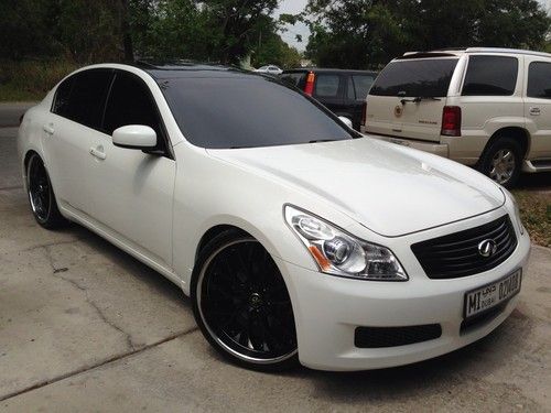 Черный матовый Infiniti g35