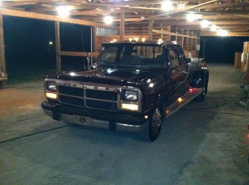 1992 dodge 1st gen cummins turbo diesel extended cab dually