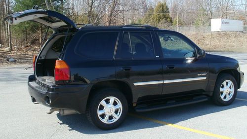 2006 black gmc envoy slt sport utility 4-door 4.2l