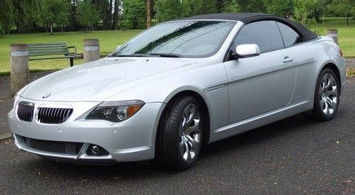 2005 bmw 6-series 645 ci convertible - stunning!