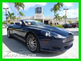 2008 db9 volante 6l v12 48v automatic rwd convertible