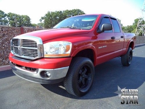 06 ram 1500 trx-4 off road mt v8 4wd quadcab shortbed tx!