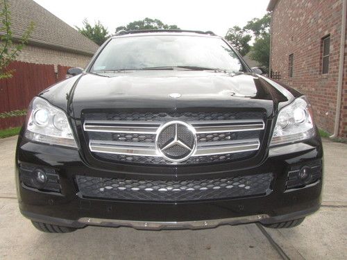 2007 mercedes-benz gl-450, black-on-black, fully equiped, w/extended warranty