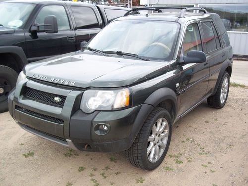 2005 land rover freelander mechanic special needs engine repair or replacment