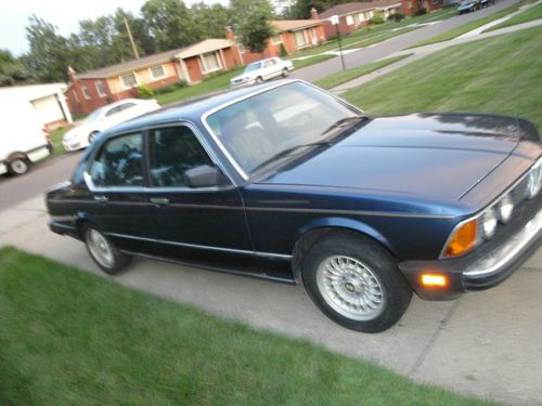 1987 bmw 735i base sedan 4-door 3.5l