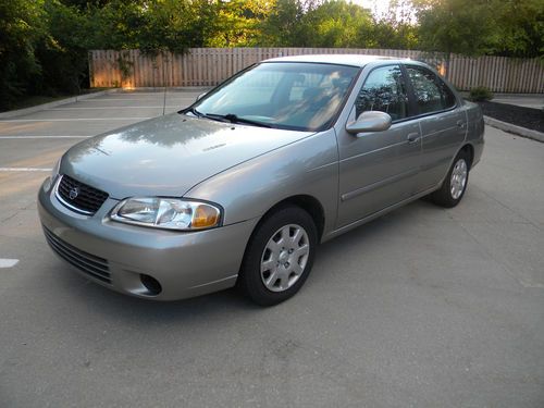 2001 nissan sentra gxe sedan 4-door 1.8l