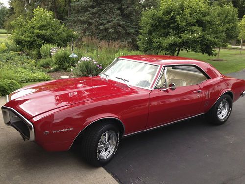 1967 pontiac firebird, numbers matching!, frame off just completed, all orginal