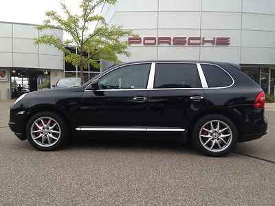 2008 porsche cayenne turbo awd one owner low miles certified porsche warranty