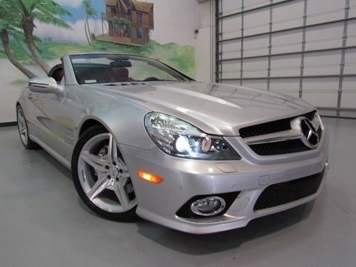 2009 mercedes benz sl-550,silver arrow edition,1 of 550 made,like new !!!!