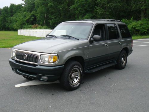 1999 mercury mountaineer awd leather v8 151k clean title nj suv 4wd look clean