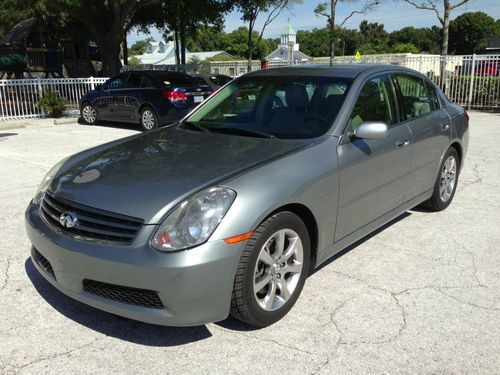 2005 infiniti g35 base sedan 4-door 3.5l