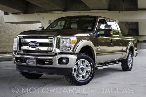 2012 ford f250 lariat fx4 navigation sat. radio bluetooth heated/cooled seats