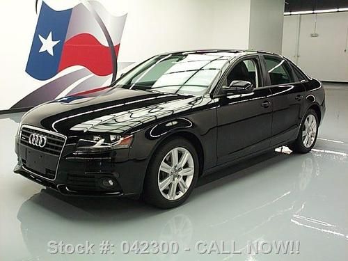 2010 audi a4 quattro premium turbo awd sunroof 32k mi! texas direct auto