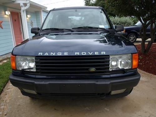1999 land rover range rover se sport utility 4-door 4.0l