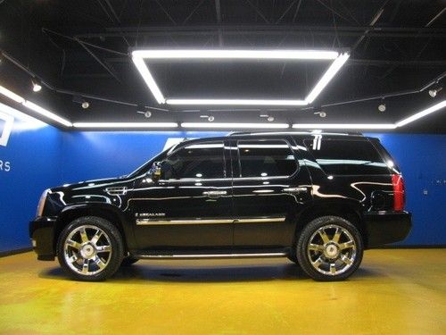 Cadillac escalade 2wd 22 inch wheels navigation camera third row seat bose xenon