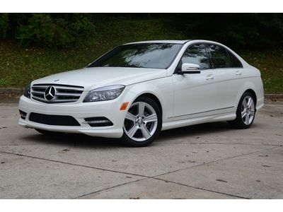 Clean carfax!! 2011 mercedes-benz c300 sport, navigation, satellite radio, ipod