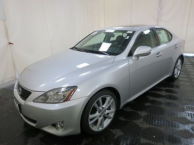 2006 lexus is 350 low reserve navigation rear camera sunroof a/c cd  clean