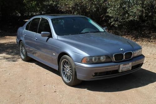 2001 bmw 540i base sedan 4-door 4.4l