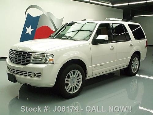 2011 lincoln navigator sunroof nav rear cam power steps texas direct auto