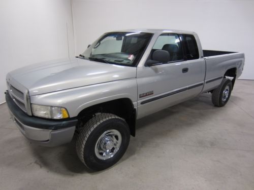 99 dodge ram 2500 slt cummins diesel 5.9l 6 ext long manual 4x4 wy/co owned