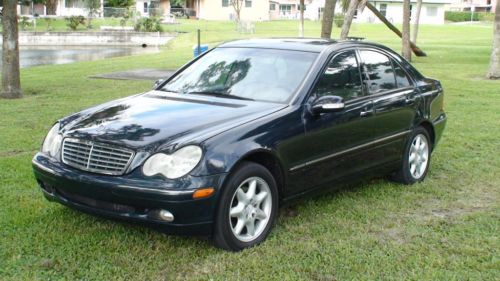 2001 mercedes/benz c240  4 doors auto floirda car  with very low miles ! ! ! ! !