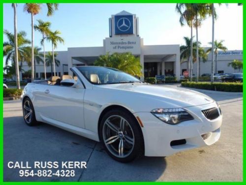 2008 bmw m6 5l v10 40v automatic rear wheel drive convertible