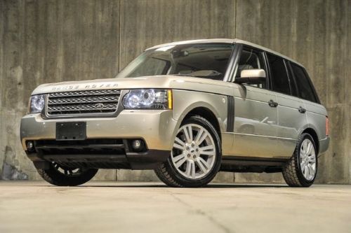 2010 land rover range rover hse lux! rear ent! vision assist! hk sound!