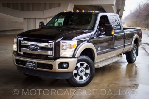 2013 ford f350 lariat king ranch 4x4 bluetooth navigation sat. radio