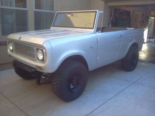 1969 international scout 800a 4x4 v8 convertible