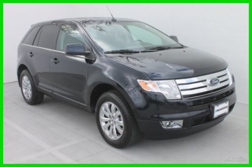 2010 ford edge limited fwd suv 3.5l v6 with 1 owner clean car fax we finance!