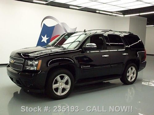 2008 chevy tahoe ltz leather nav rear cam 20&#039;s 77k mi texas direct auto