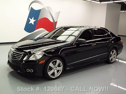 2010 mercedes-benz e350 sport p2 sunroof nav 62k miles  texas direct auto