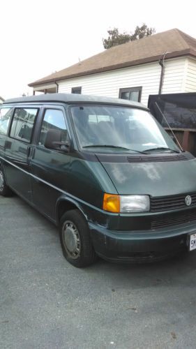 1993 vw volkswagen eurovan mv camper bus/vanagon westfalia w/fridge no kitchen