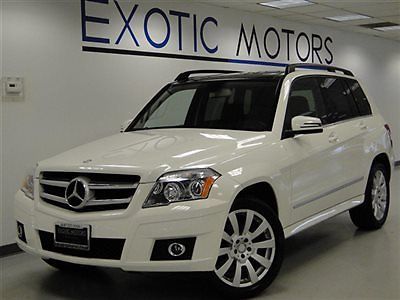 2012 mercedes glk350 4-matic!! nav heated-sts pano-roof 19whls warranty 1-owner