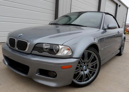 2006 bmw m3 convertible with a six speed and power convertible black top