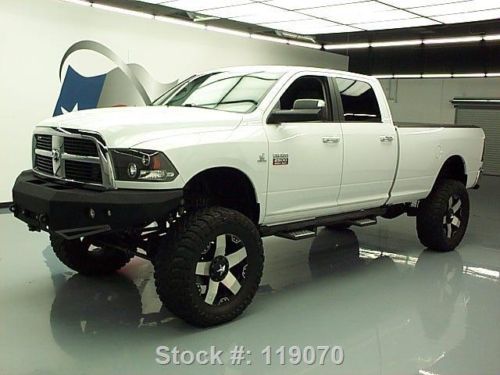 2012 dodge ram 2500 crew diesel 4x4 lifted nav 22&#039;s 29k texas direct auto