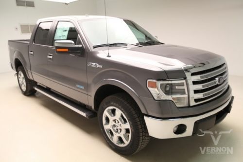 2013 lariat crew 4x4 navigation sunroof leather heated 20s chrome v6 ecoboost