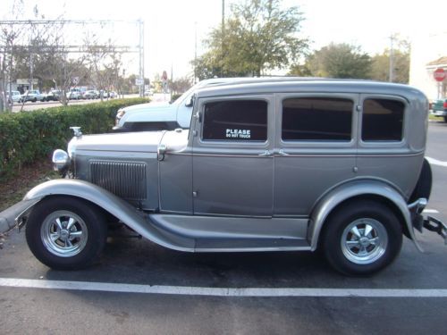 1931 ford model a all steel body 4 dr 350 engine 350 turbo trans with a/c