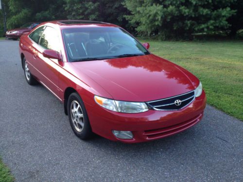 2000 toyota solara se coupe 2-door 2.2l - no reserve - highest bid wins!!!