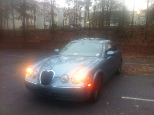 2005 jaguar s-type 3.0l v6  6-speed auto 4dr sedan 102k miles