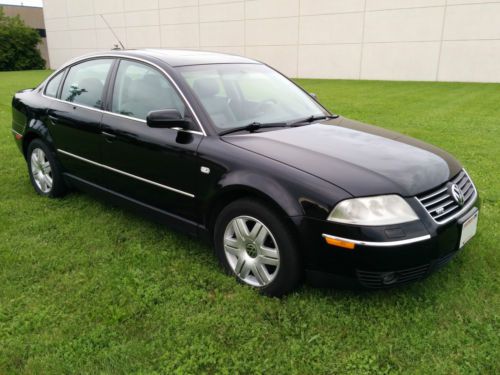 2002 volkswagen passat w8 sedan all-wheel-drive