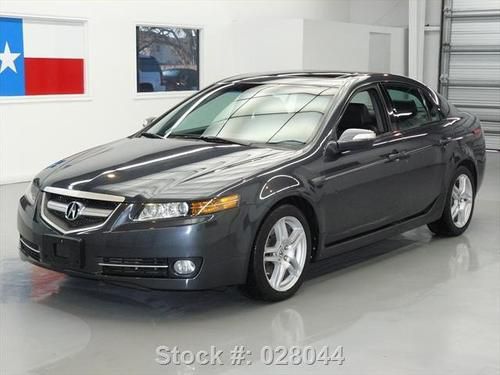 2007 acura tl heated leather sunroof navigation 41k mi texas direct auto