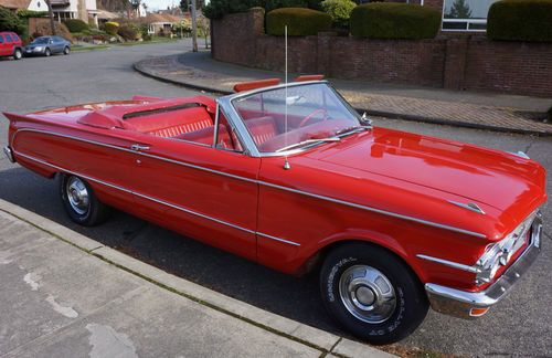 Rare comet custom convertible bench seat 4-speed 260 lightning v-8