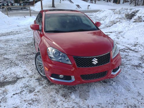 2011 vivid red suzuki kizashi