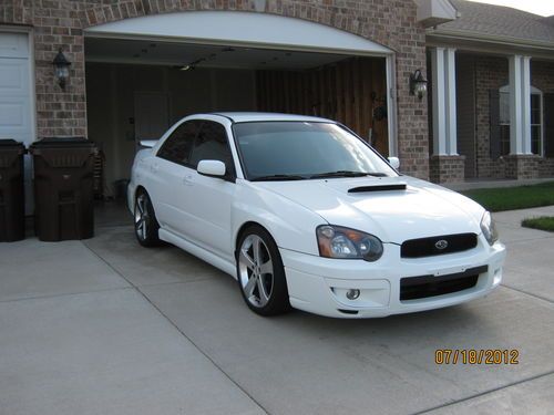 2005 subaru impreza wrx sedan 4-door 2.0l