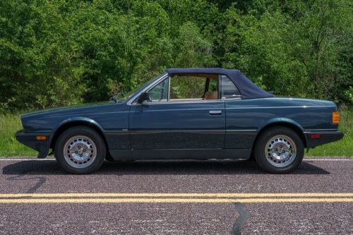 1986 maserati spyder convertible