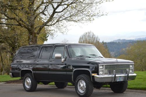 1985 chevrolet suburban k20 silverado 4x4